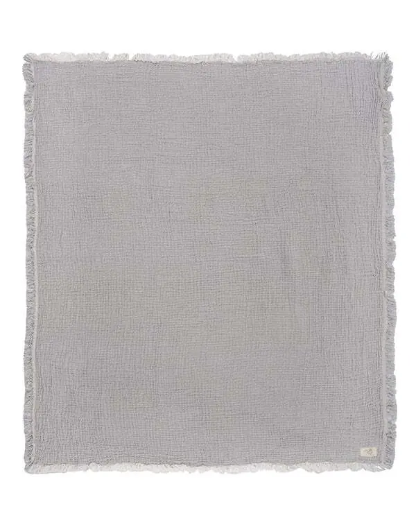 Little Fishies Gauze Receiving Blanket Set - 3 Pack - Sage / Grey / Navy | Sand Cloud - Image 5