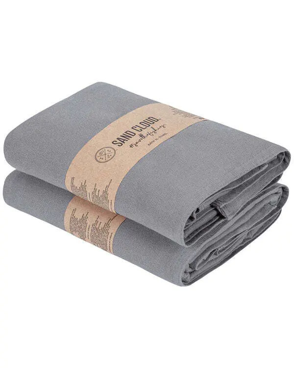 Terra Fringeless XL Bath Bundle - Grey - 2 Pack | Sand Cloud