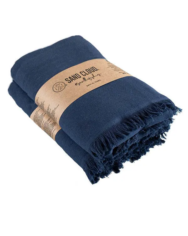 Terra XL Bath Bundle 2 Pack - Navy | Sand Cloud