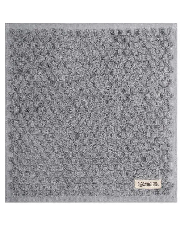 Atom Washcloth Bath Bundle- 6 Pack - Grey | Sand Cloud - Image 3