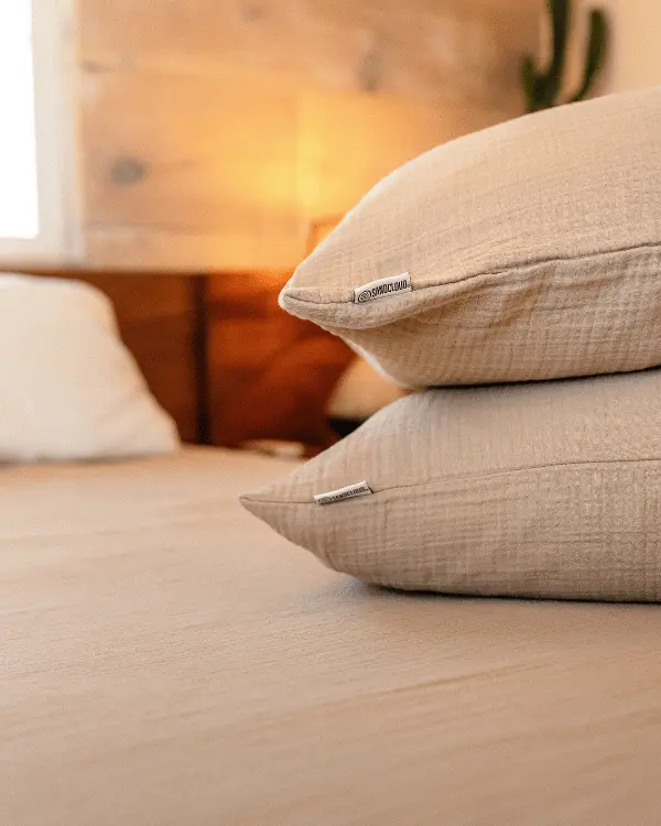 Alternative view of Sonoran Pillow Case 2 Pack - Taupe | Sand Cloud