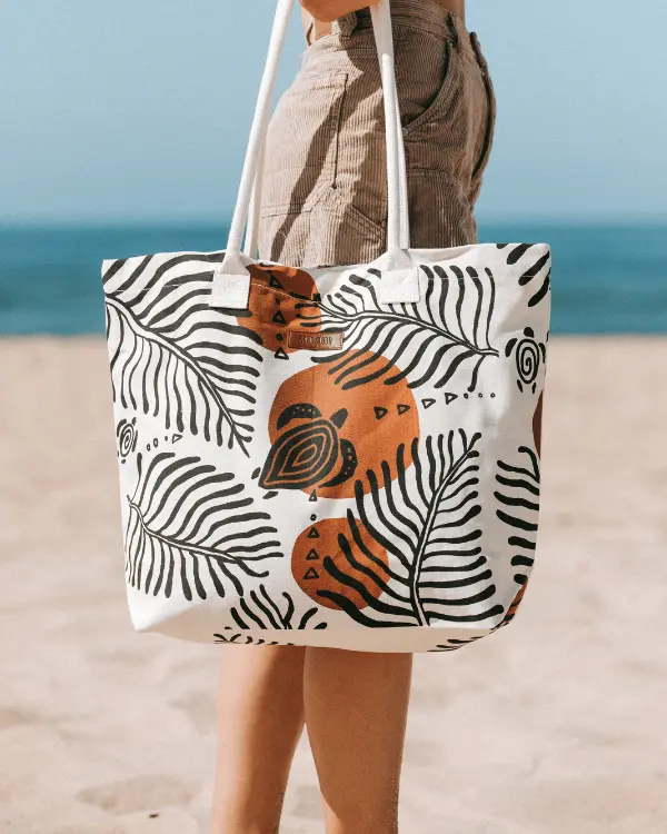 Retro Turtles Beach Tote | Sand Cloud - Image 3