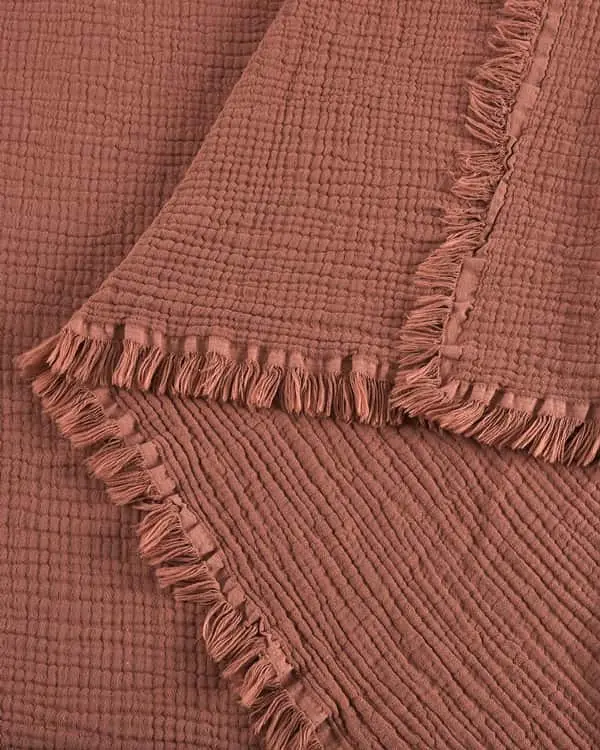 Lara Terracotta - PARTY BLANKET - Queen | Sand Cloud - Image 4