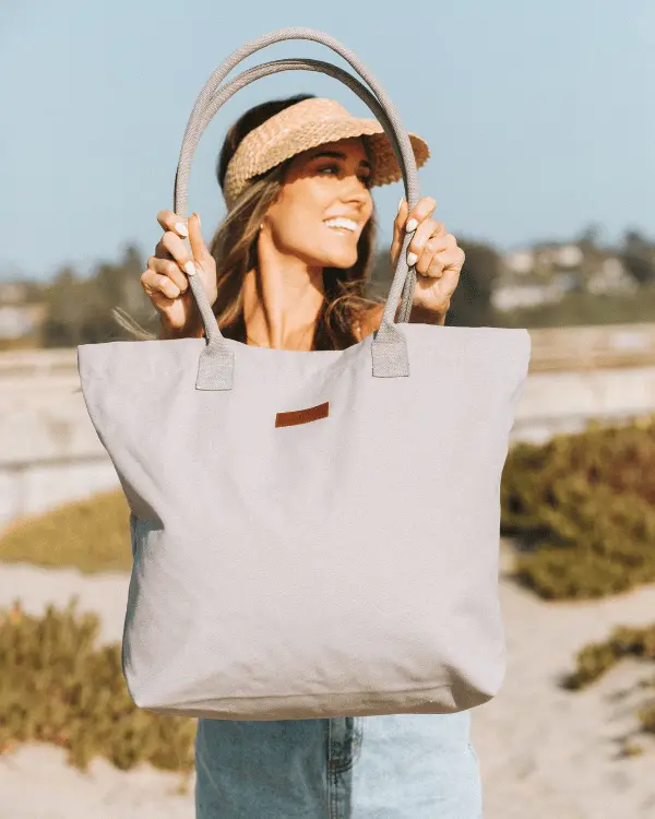 Patnem Beach Tote Grey | Sand Cloud - Image 2