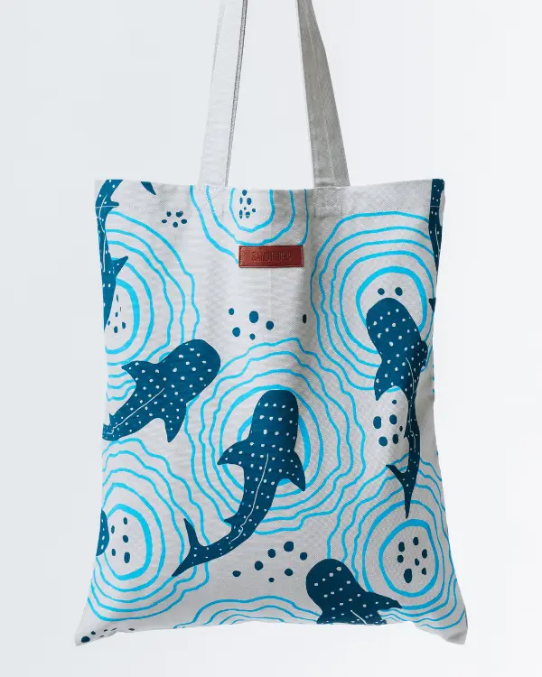 Shark Ripples Everyday Tote | Sand Cloud