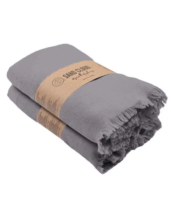 Terra XL Bath Bundle 2 Pack - Grey | Sand Cloud