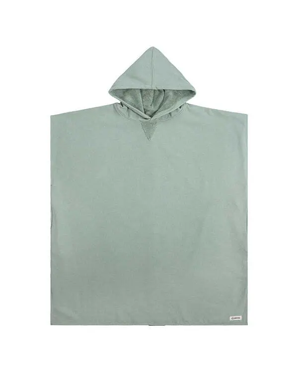 Alternative view of Terra Hooded Poncho Sage | Sand Cloud