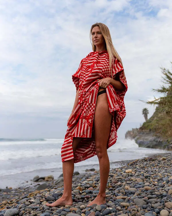 Lobster Hooded Poncho | Sand Cloud - Image 3