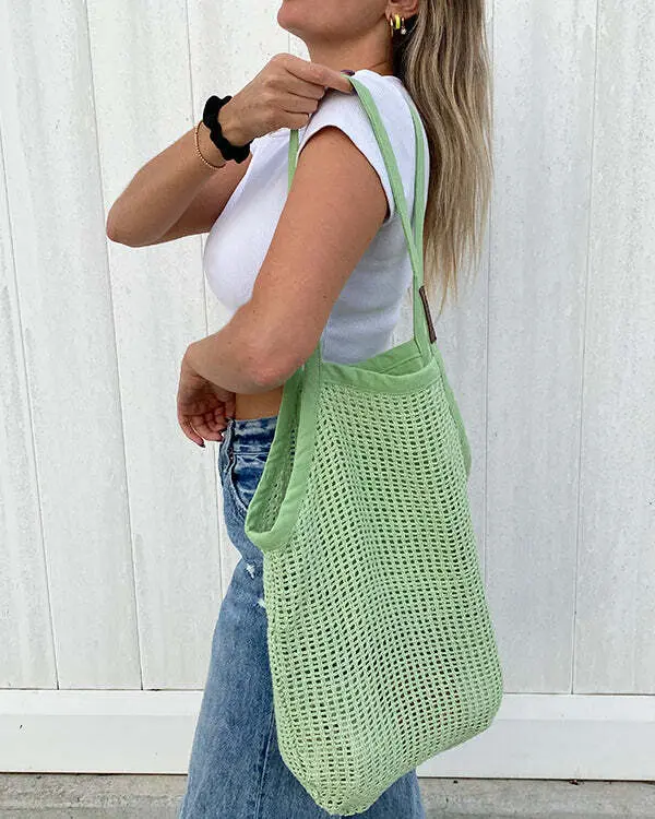 Net Market Bag Sage | Sand Cloud