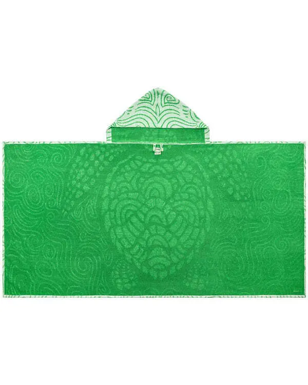 Swirl Turtle Hooded Kids Bath Towel | Sand Cloud - Image 4