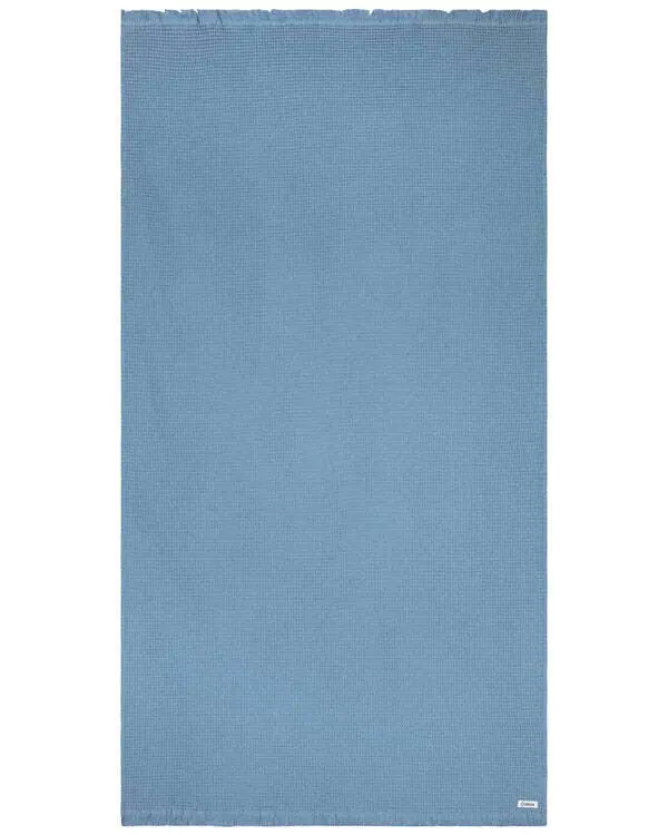 Micro Waffle XL Bath Bundle - 2 Pack -Slate Blue | Sand Cloud - Image 5