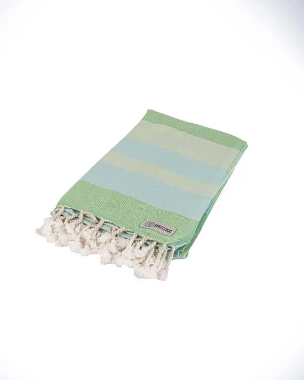 Peppermint Herringbone Stripe | Sand Cloud - Image 6